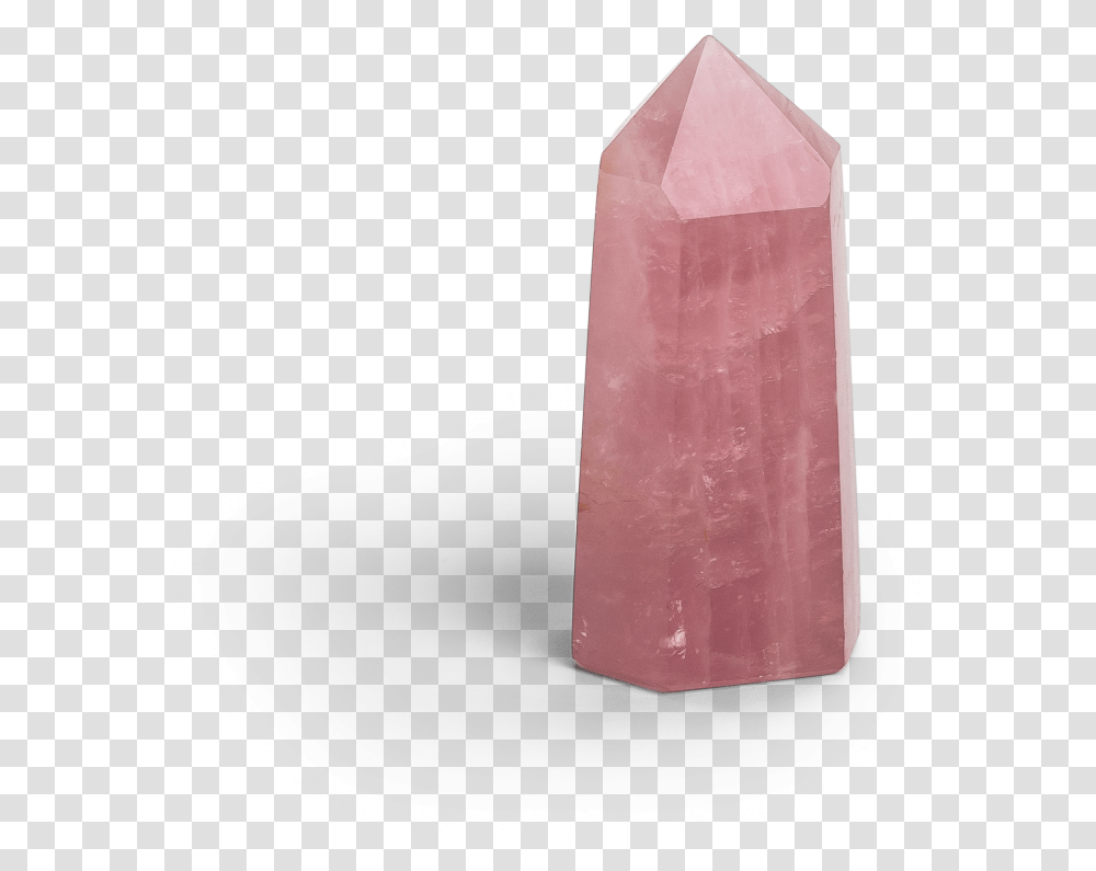 Shop Rose Quartz Points Solid, Crystal, Mineral Transparent Png