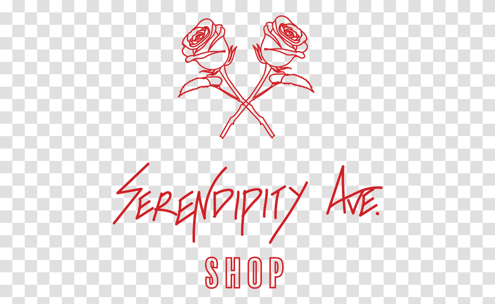 Shop Serendipity Ave, Alphabet, Handwriting Transparent Png
