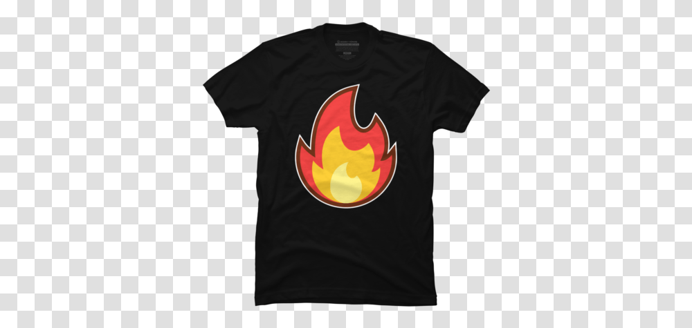 Shop Sevenstripes's Design By Humans Collective Store Squirrelly Wrath, Clothing, Apparel, T-Shirt, Flame Transparent Png