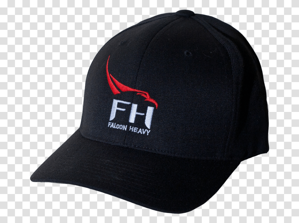 Shop Spacex Falcon Heavy Flexfit Cap Black And Red Titleist Cap, Clothing, Apparel, Baseball Cap, Hat Transparent Png