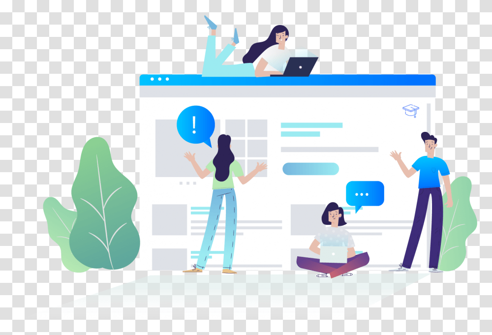 Shop Ux Illustrations, Person, Human, White Board Transparent Png