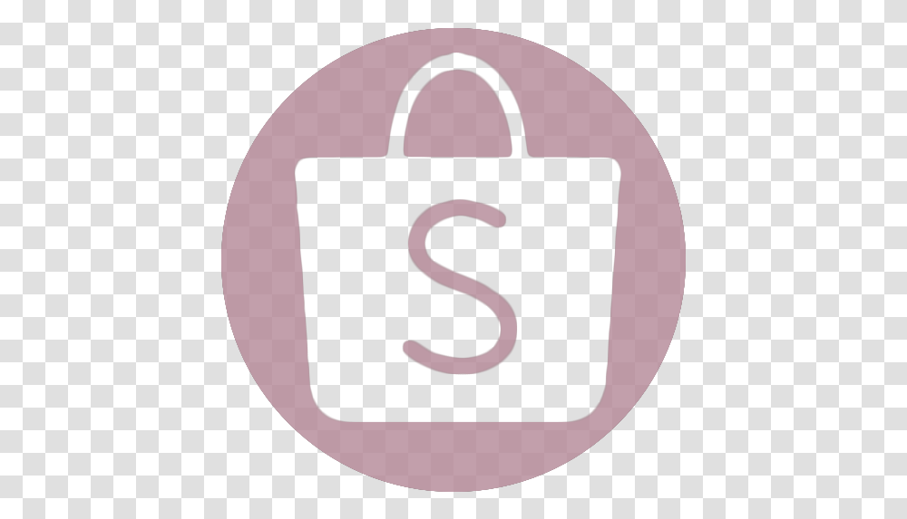 Shopee Logo Images Free Download Logo Shopee Pink, Bag, Shopping Bag, Text, Tote Bag Transparent Png