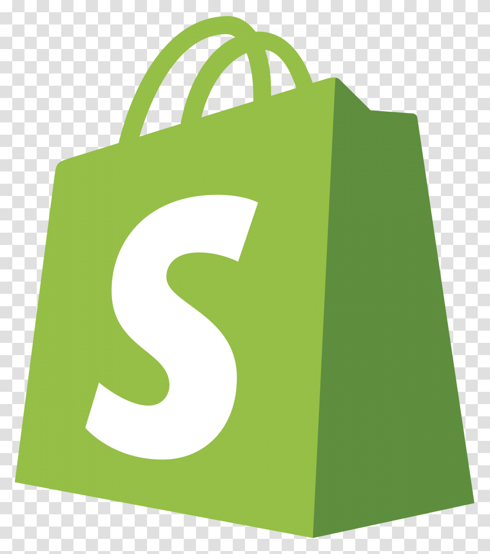Shopify Logo Icon Of Flat Style Shopify Logo, Shopping Bag Transparent Png