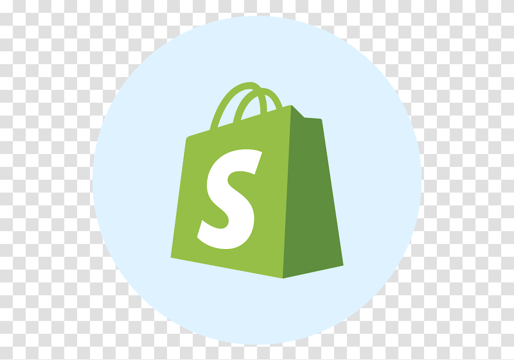 Shopify Logo Shopify Logo, Shopping Bag, Text, Number, Symbol Transparent Png