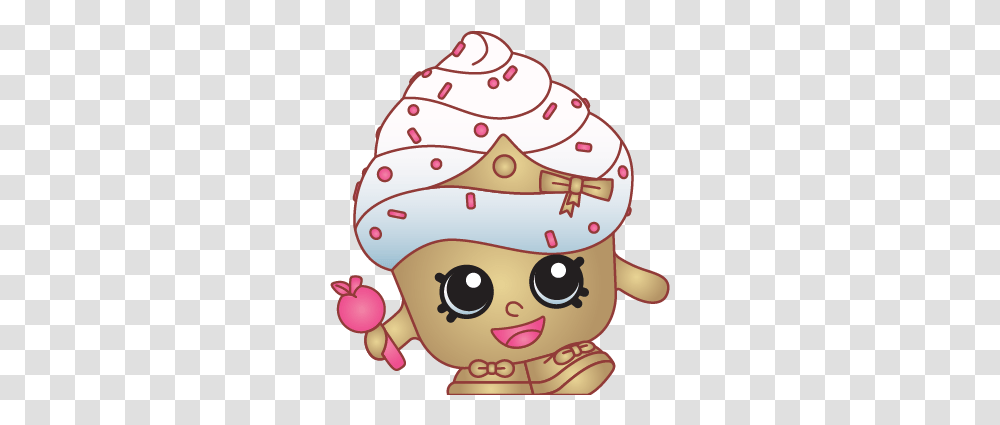 Shopkins 1 137 Cupcake Queen A Limi 2106521 Cupcake Queen Shopkins Limited Edition, Birthday Cake, Dessert, Food, Clothing Transparent Png