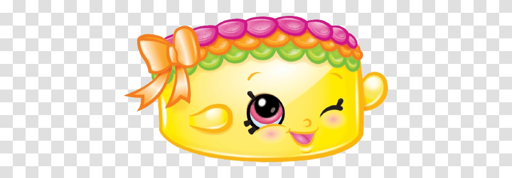 Shopkins Becky Birthday Cake Clipart Cakes Free Cartoon, Dessert, Food, Meal, Dish Transparent Png