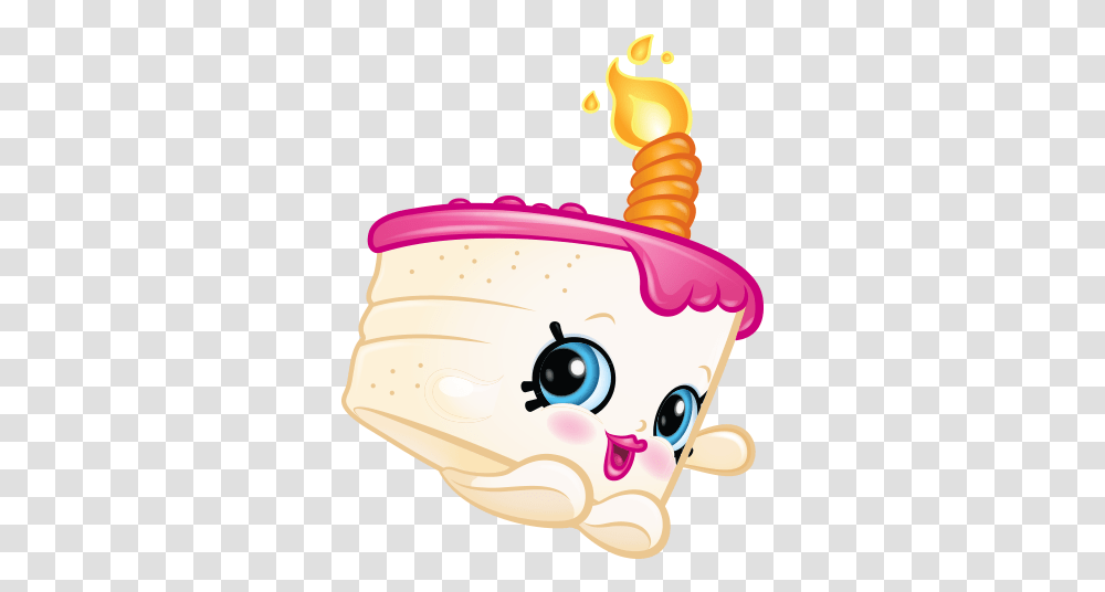 Shopkins Birthday Clipart Animation Birthday Cakes Cartoon, Cream, Dessert, Food, Creme Transparent Png