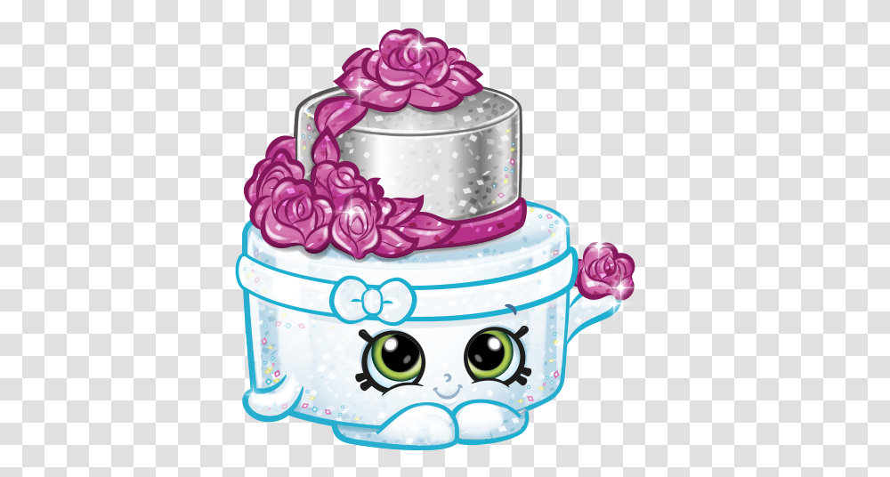 Shopkins, Cake, Dessert, Food, Birthday Cake Transparent Png