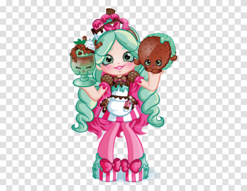 Shopkins Chef Club Peppa Mint, Doll, Toy, Leisure Activities, Circus Transparent Png