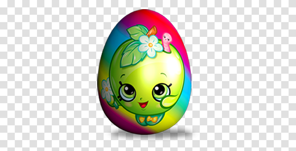 Shopkins Chocotreasure Chocolate Surprise Eggs With Apple Blossom Shopkins, Easter Egg, Food, Birthday Cake, Dessert Transparent Png