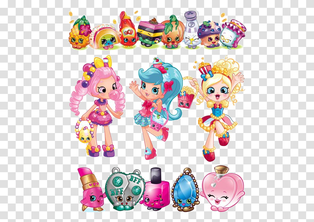 Shopkins Clipart, Doll, Toy, Leisure Activities Transparent Png