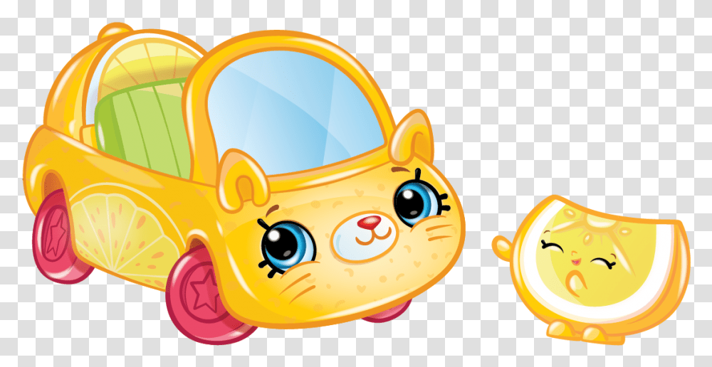Shopkins Cutie Cars Characters, Toy, Bag Transparent Png