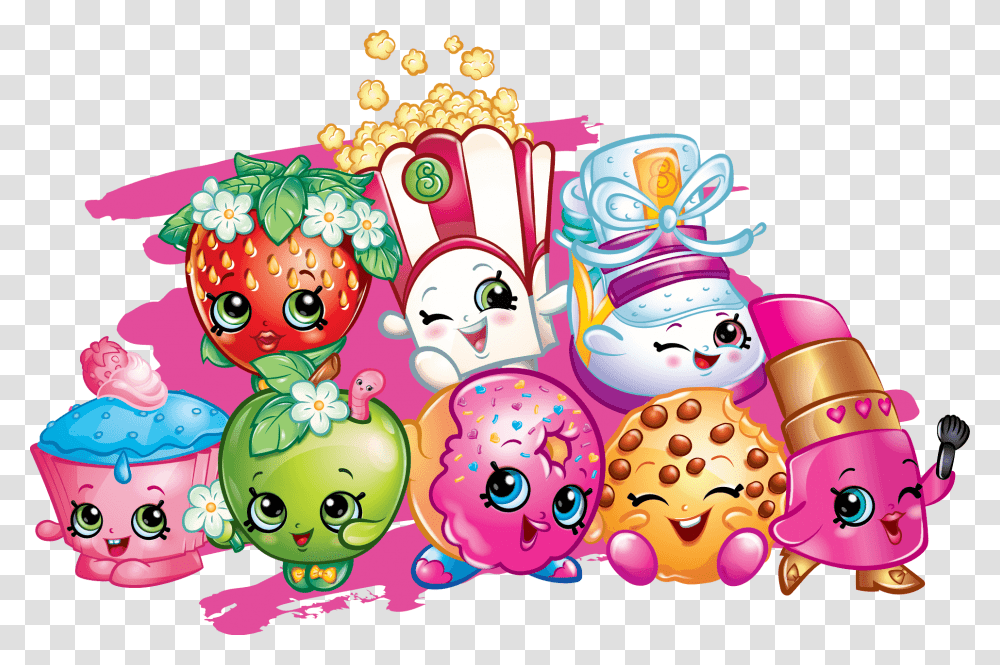 Shopkins Hd, Doodle, Drawing Transparent Png