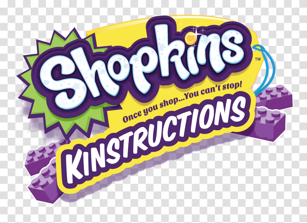 Shopkins Kinstructions Build Shopville Southern Momma, Word, Food, Candy, Gum Transparent Png