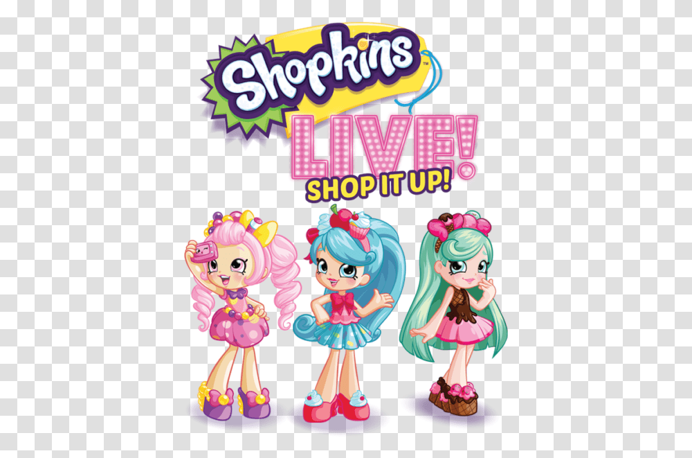 Shopkins Logo, Doll, Toy, Barbie, Figurine Transparent Png