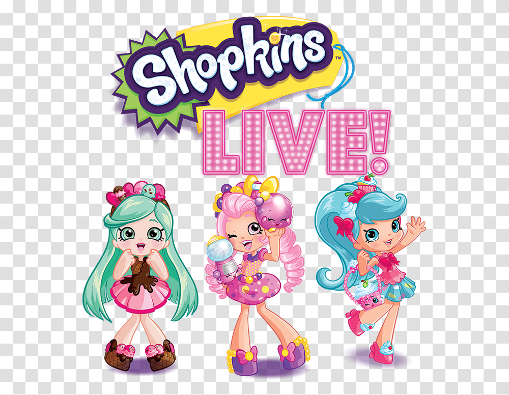 Shopkins Logo, Doll, Toy, Leisure Activities Transparent Png