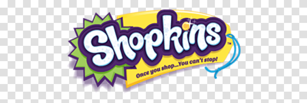 Shopkins Logo, Gum, Food, Candy Transparent Png