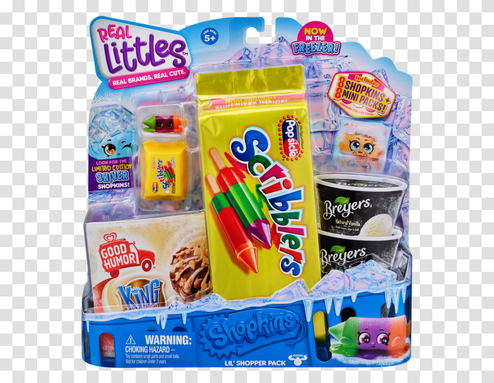 Shopkins Real Littles Freezer, Crayon Transparent Png