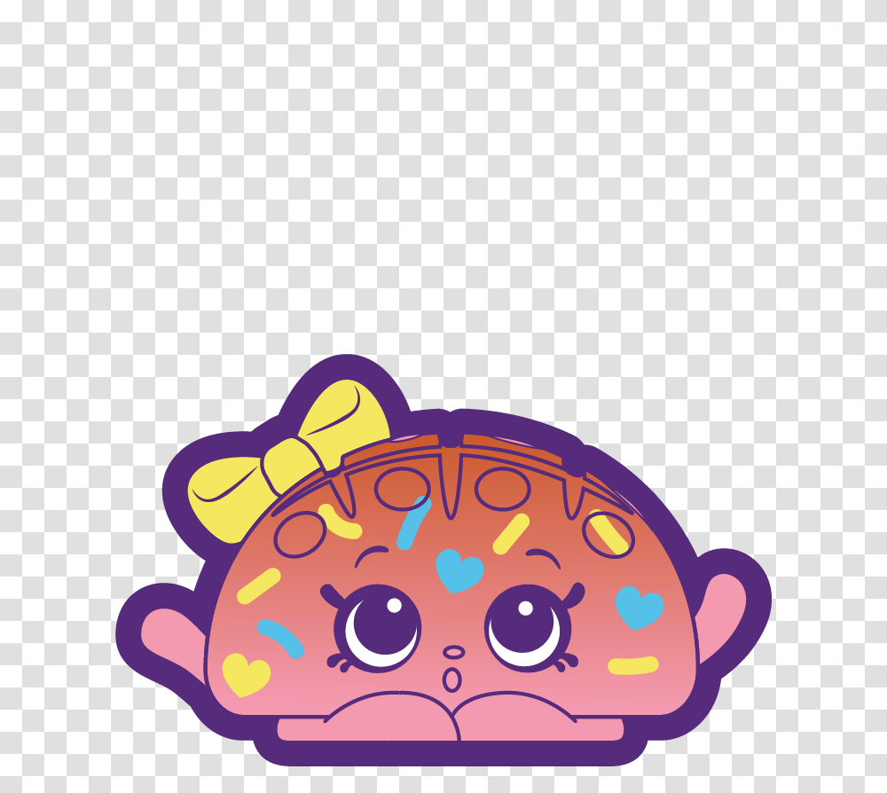 Shopkins Season Lina Loaf, Animal, Sea Life, Mammal Transparent Png