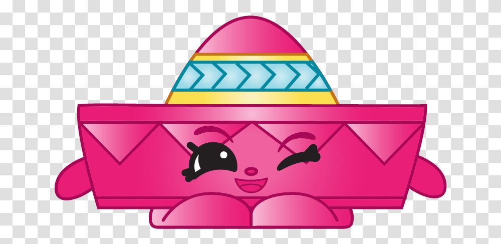 Shopkins Wiki Mexican Hat Shopkins, Bird, Food, Icing Transparent Png