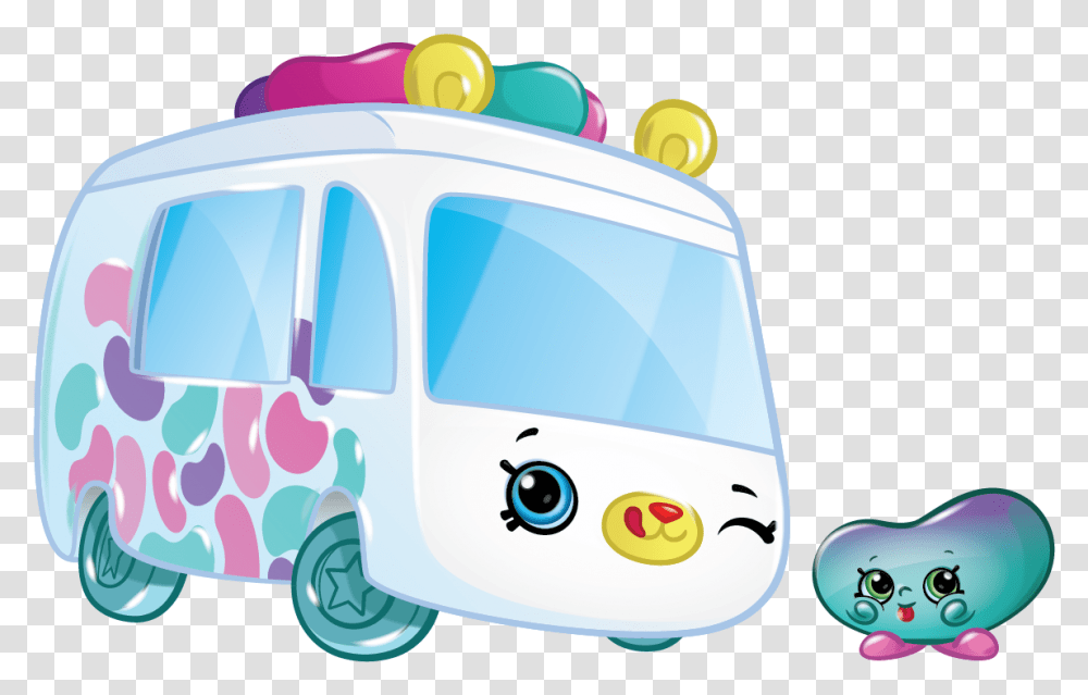Shopkins Wiki Shopkins Cutie Cars Jelly, Vehicle, Transportation, Van, Cable Car Transparent Png