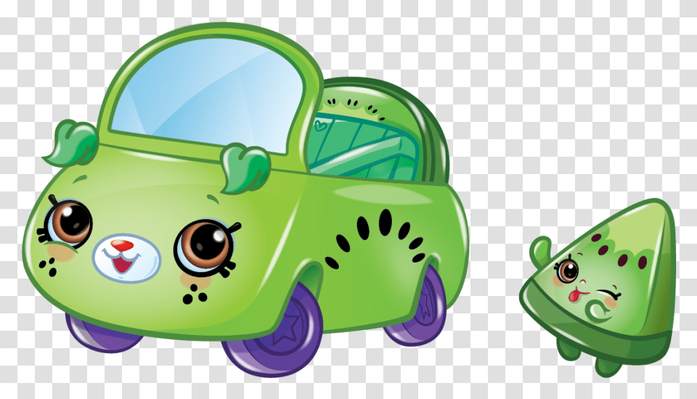 Shopkins Wiki Shopkins Cutie Cars Kiwi, Animal, Grass, Plant, Amphibian Transparent Png