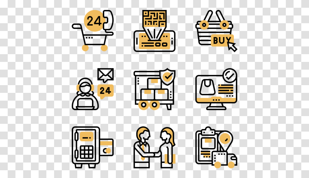 Shopping And Retail Operating System Icon, Number, Alphabet Transparent Png