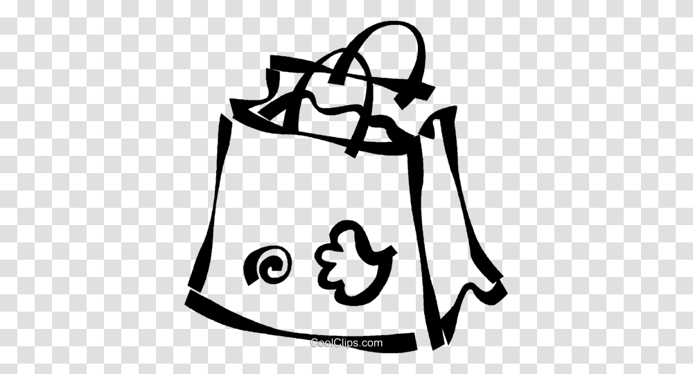 Shopping Bag Royalty Free Vector Clip Art Illustration, Handbag, Accessories, Accessory, Bow Transparent Png