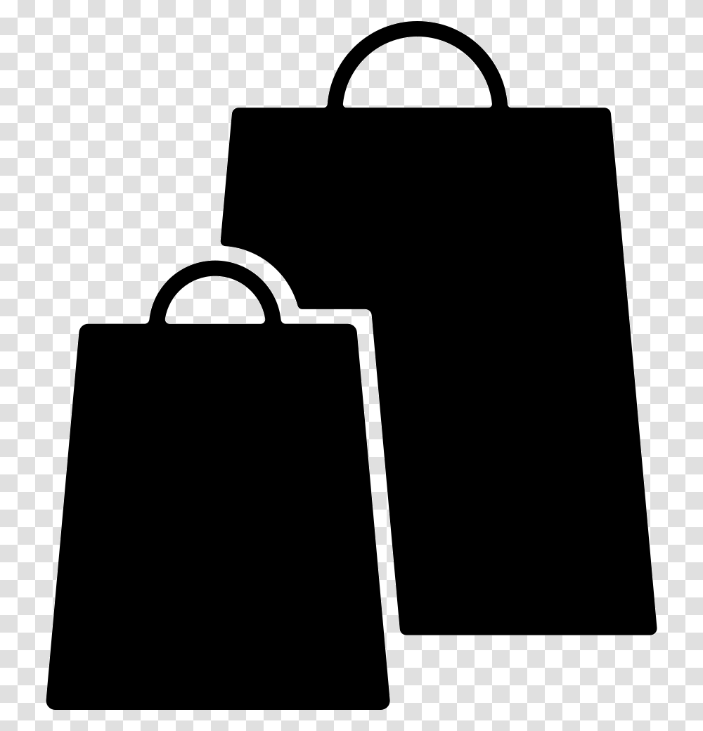 Shopping Bags Black Couple, Cowbell Transparent Png