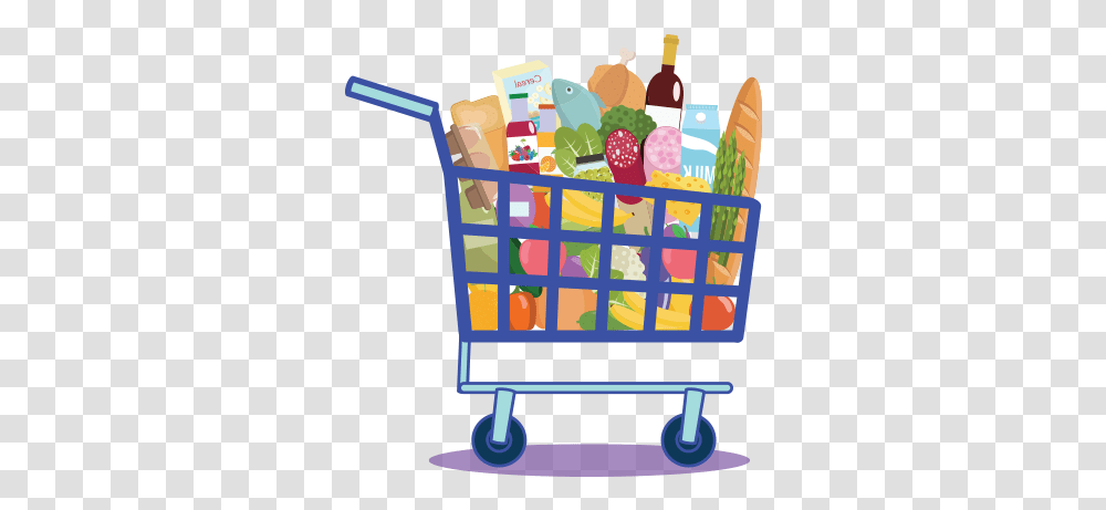 Shopping Cart, Basket, Crib, Furniture, Shopping Basket Transparent Png