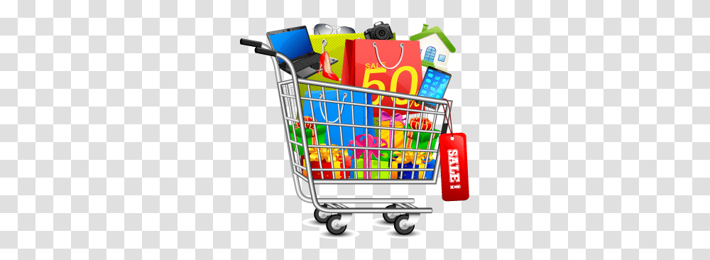 Shopping Cart, Crib, Furniture, Shopping Basket Transparent Png