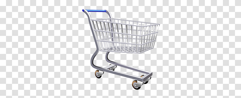 Shopping Cart, Crib, Furniture Transparent Png