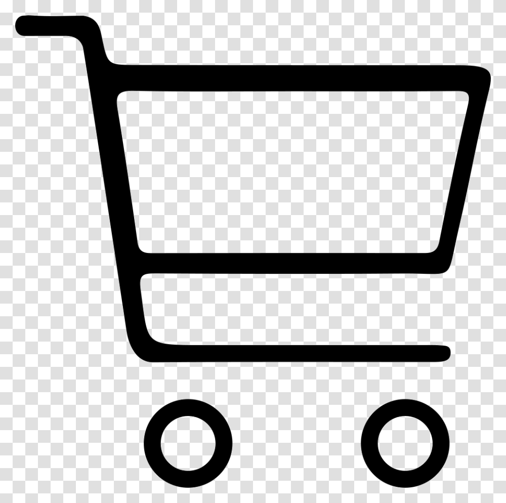 Shopping Cart, Electronics, Stencil Transparent Png