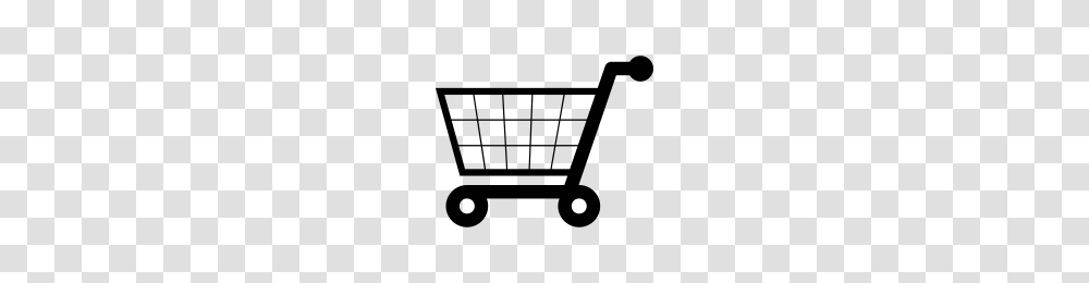 Shopping Cart Icons Noun Project, Gray Transparent Png