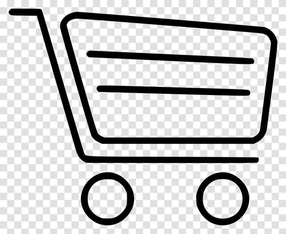 Shopping Cart Line Art Transparent Png