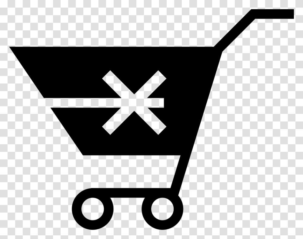 Shopping Cart With Lace Icon Free Download, Stencil Transparent Png
