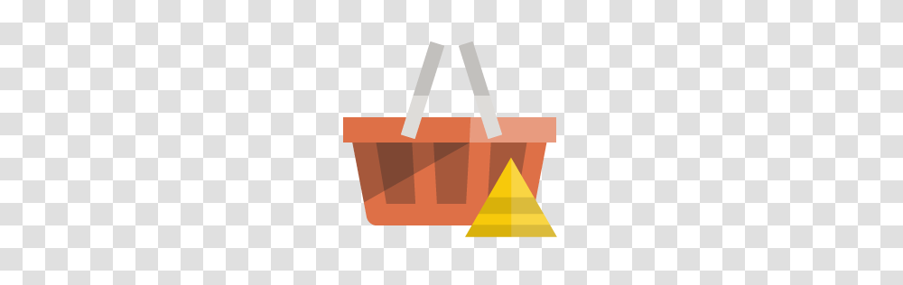 Shopping, Icon, Basket, Shopping Basket, Triangle Transparent Png