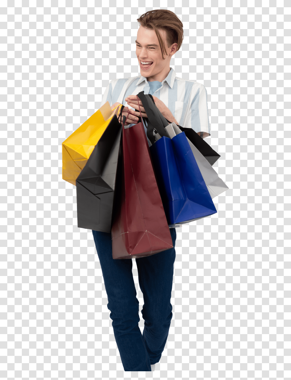 Shopping Man Laughing Photos & Pictures Icons8 Shopping, Person, Human, Bag, Shopping Bag Transparent Png