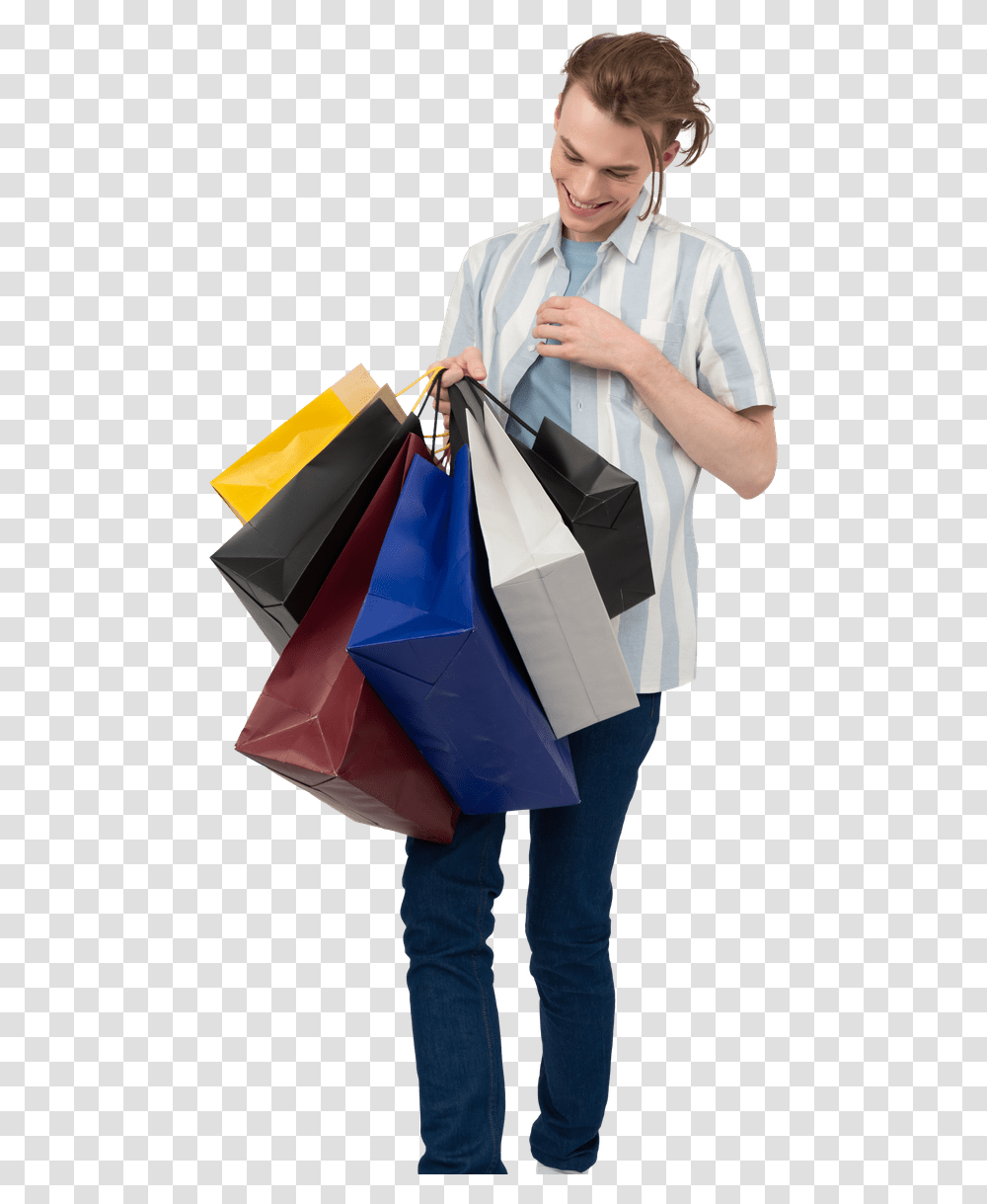 Shopping Man Photos & Pictures Icons8 Shopping People, Person, Bag, Tie, Suit Transparent Png