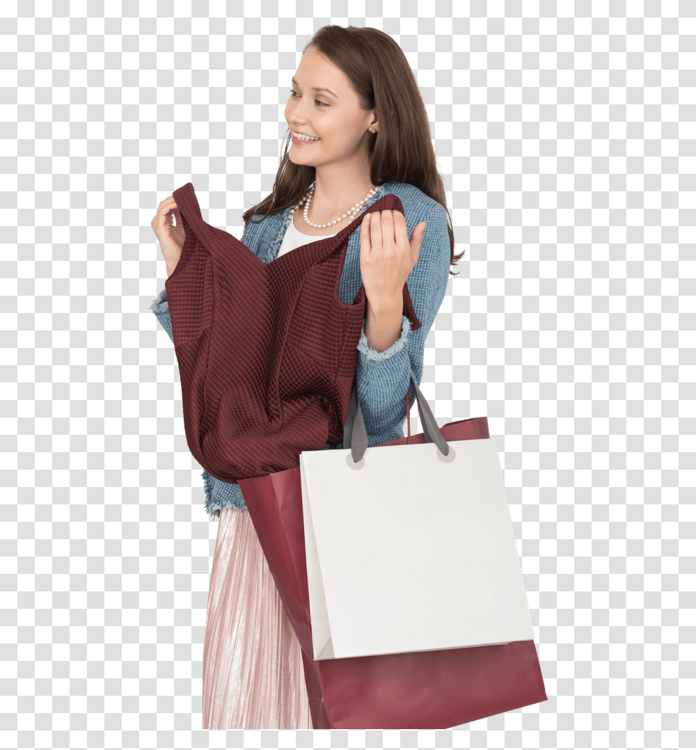 Shopping Photos & Pictures Icons8 Clothing Size, Person, Bag, Tote Bag, Sleeve Transparent Png