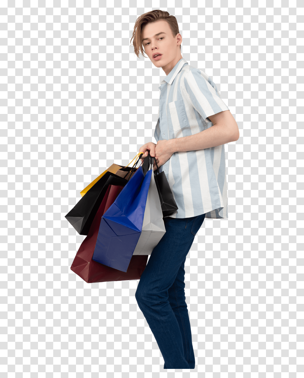 Shopping Photos & Pictures Icons8 Short Sleeve, Person, Human, Bag, Clothing Transparent Png