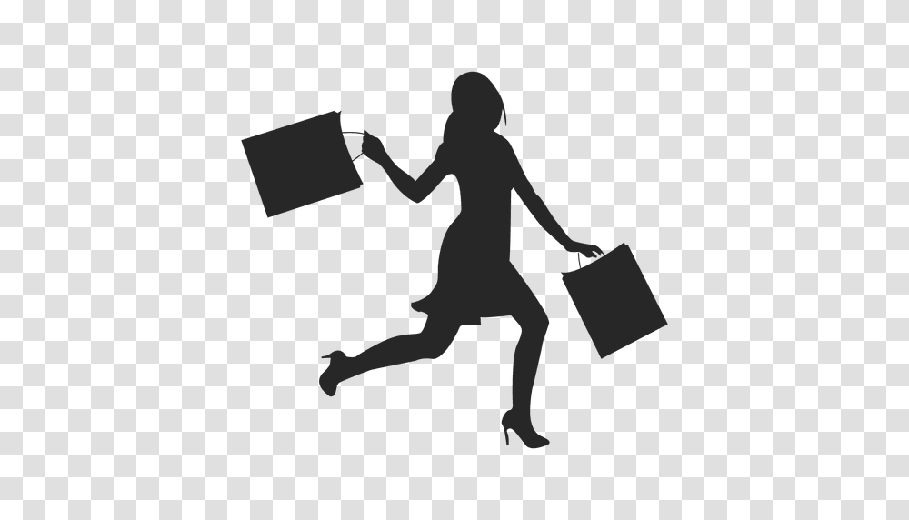 Shopping Woman Icon, Person, Human, Bag Transparent Png