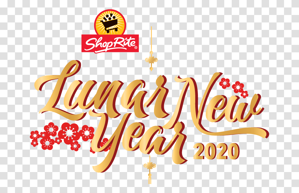 Shoprite Lunar New Year 2020 Logo Images, Text, Alphabet, Beverage, Word Transparent Png