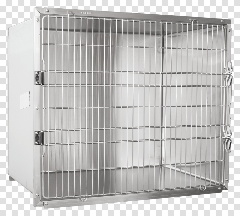 Shor Line Stainless Steel Single Cage 42 W X 36 H Shelf, Gate, Kennel, Dog House, Den Transparent Png