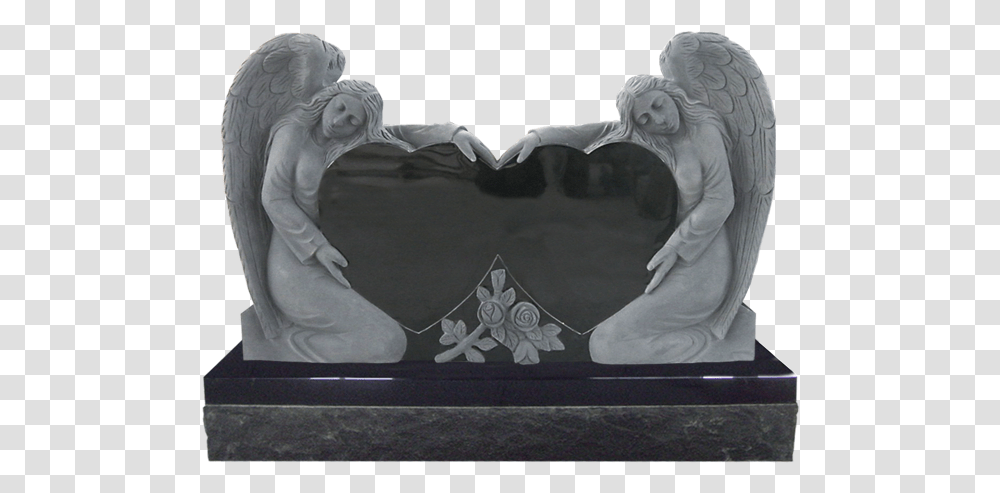 Shore Memorials Angel, Furniture, Couch, Sculpture, Art Transparent Png