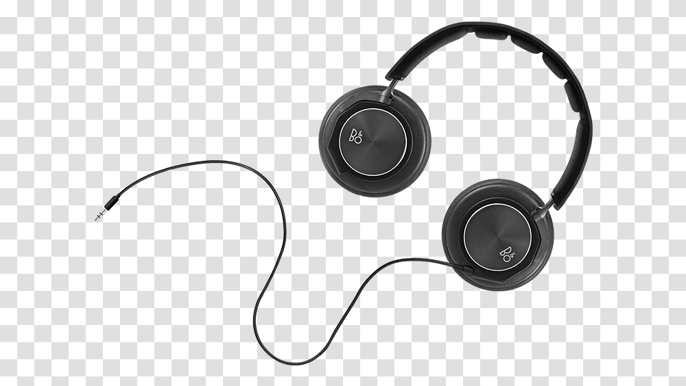 Short Audio Cable For All Headphones Black Headphones, Electronics, Headset Transparent Png