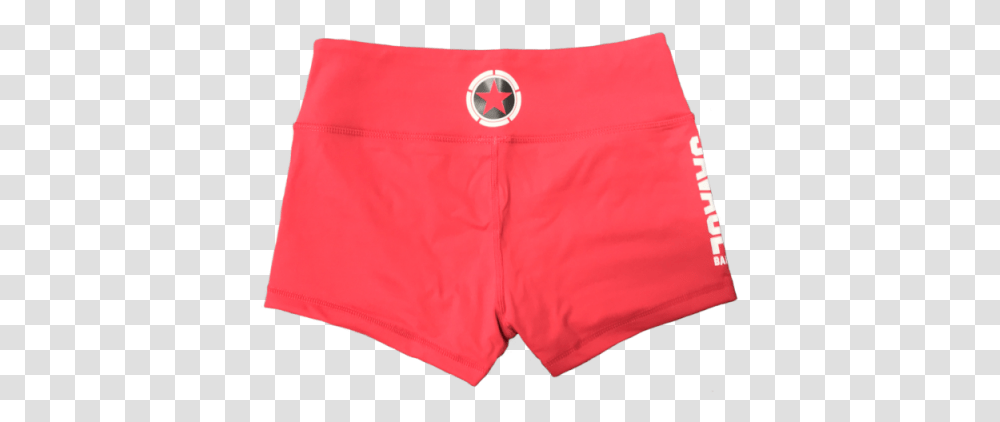 Short Femme Red Savage Barbell Board Short, Shorts, Clothing, Apparel, Underwear Transparent Png