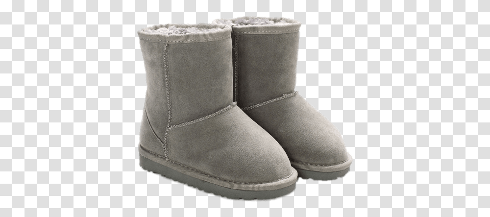 Short Grey Ugg Boots Ugg Boots Background, Apparel, Footwear, Cowboy Boot Transparent Png