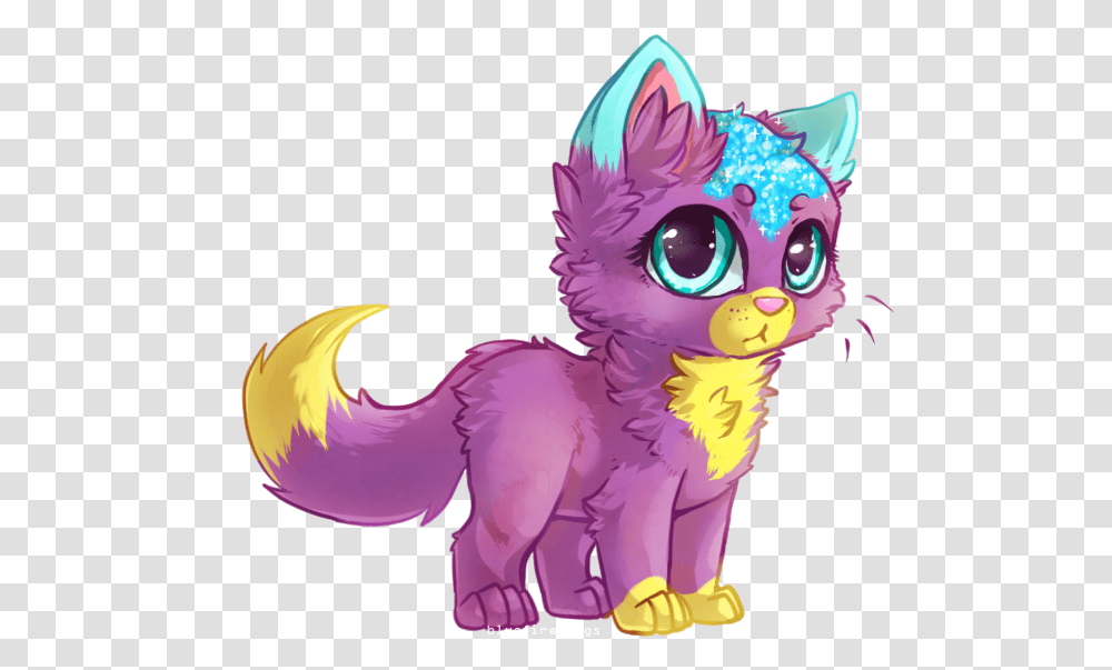 Short Hair Cats Lps For Under Lps Sticker, Purple, Toy Transparent Png