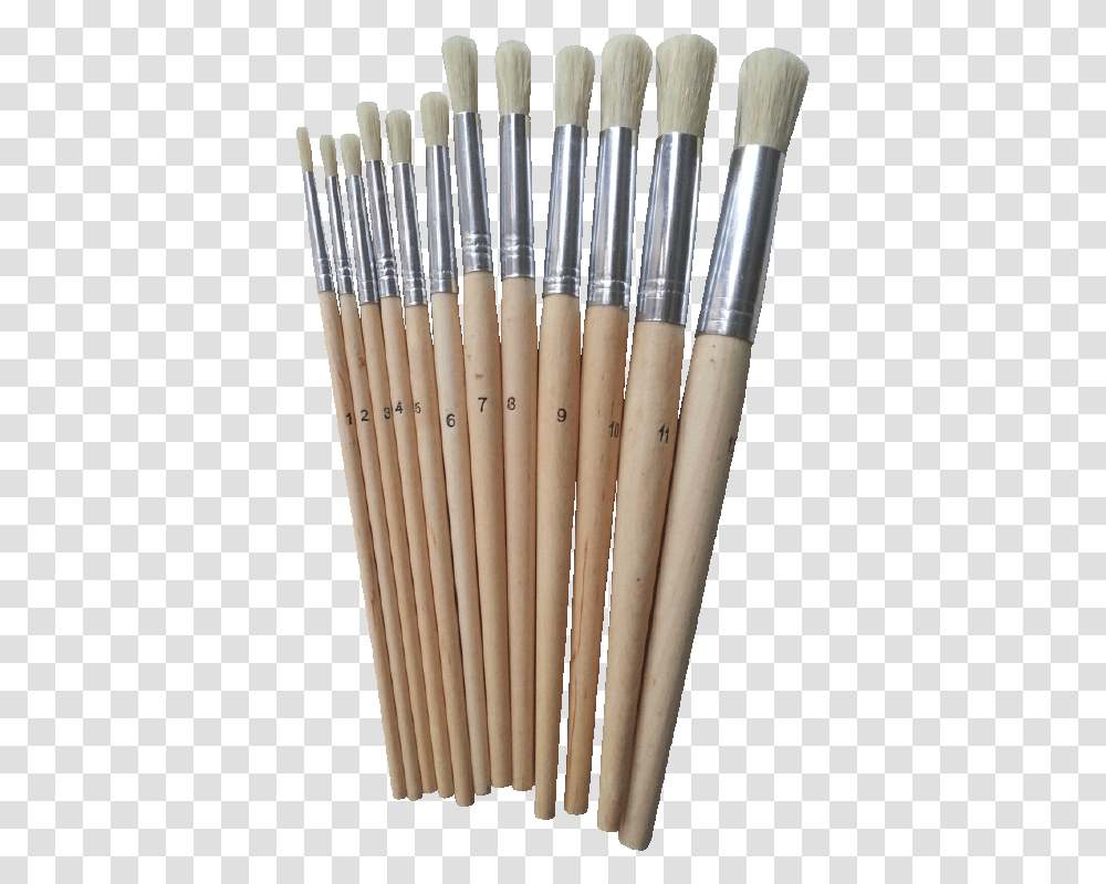 Short Handle Round Hog Brushes, Tool, Arrow, Baseball Bat Transparent Png